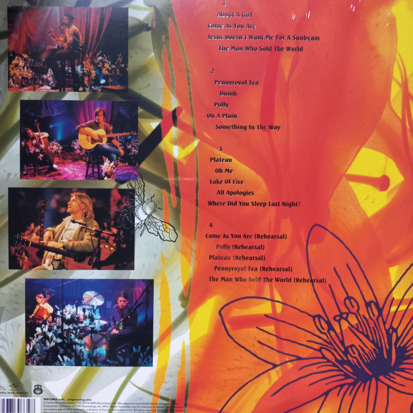 Nirvana Unplugged Lp Mint