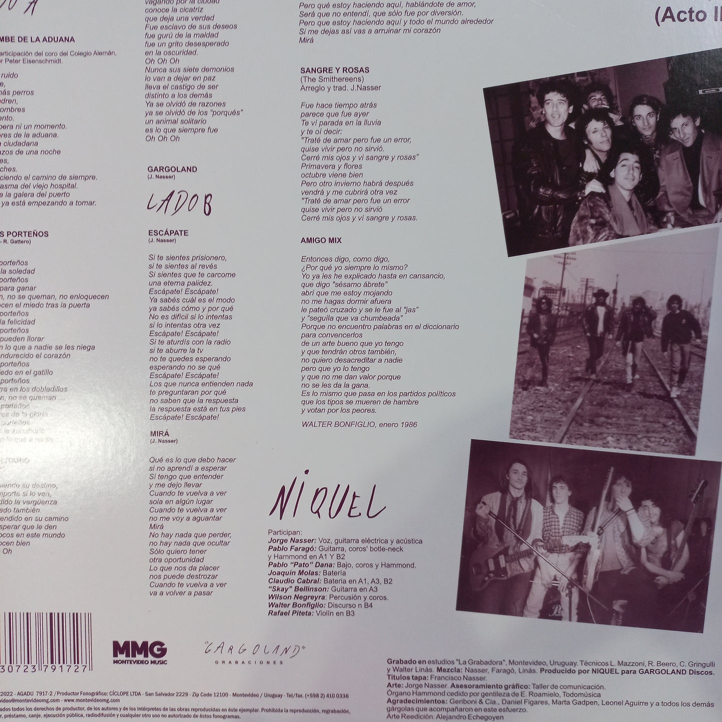 Niquel Gargoland Lp Mint