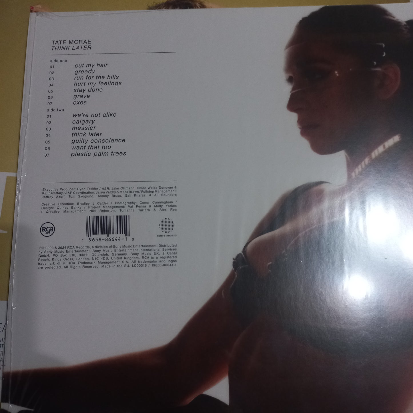 Tate McRae Think Later Lp Mint