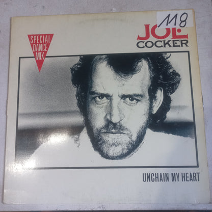 Joe Cocker Unchain My Heart Maxi 2da. Mano Usado Vg+