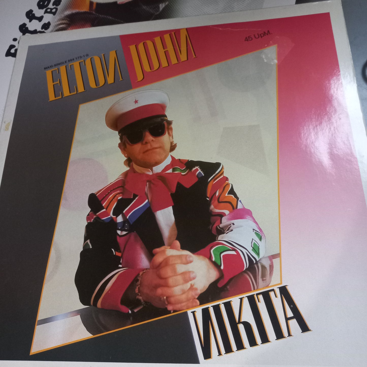 Elton John Nikita Maxi 2da. Mano Usado Vg+