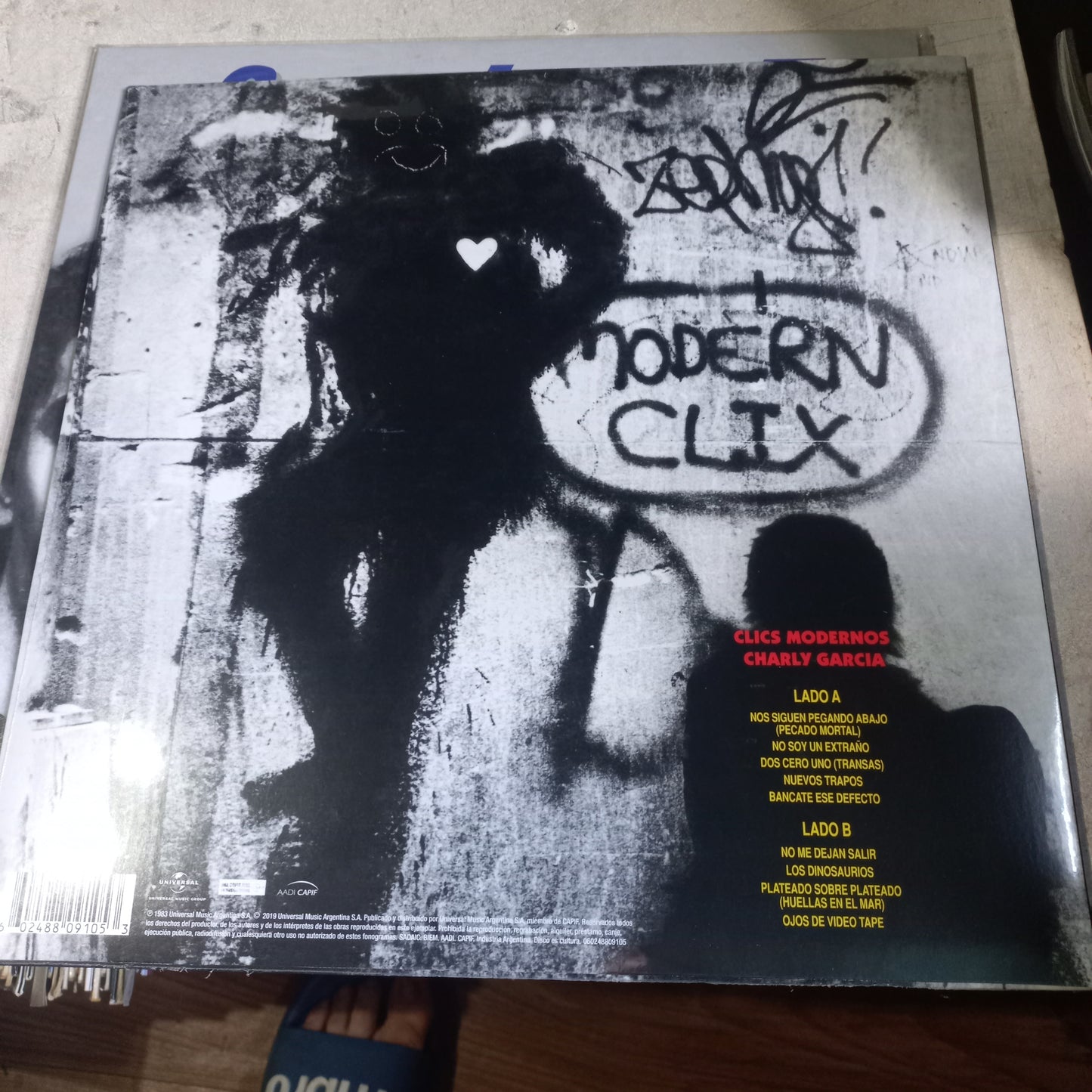 Charly Garcia Clics Modernos Vinilo de Color LP MINT