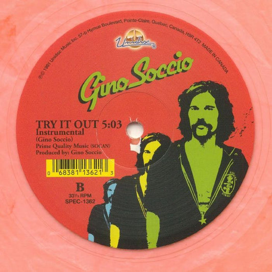 Gino Soccio Try it Out Maxi Nuevo de Fabrica Reedicion 2025