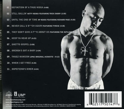 Two Pac 2 Pac The Best of LP Nuevo