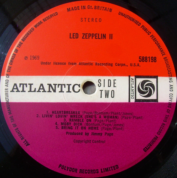 Led Zeppelin Led Zeppelin II LP Nuevo