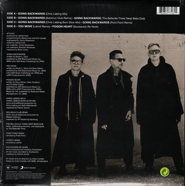 Depeche Mode Going Backwards Remixes Doble Maxi Nuevo Cerrado de Fabrica