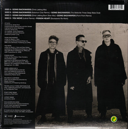 Depeche Mode Going Backwards Remixes Doble Maxi Nuevo Cerrado de Fabrica