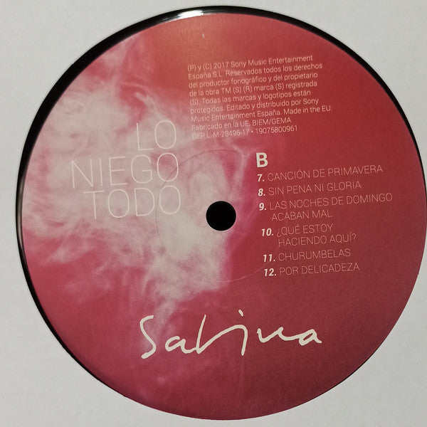 Joaquin Sabina Lo Niego Todo Vinilo LP Nuevo Sellado