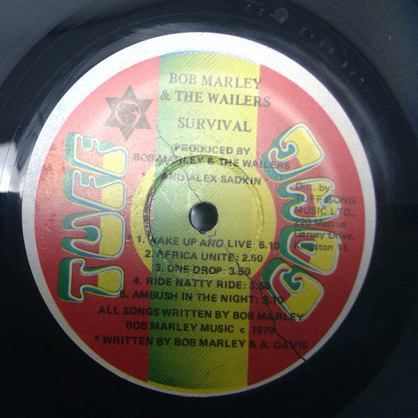 Bob Marley Survival Vinilo LP NUEVO
