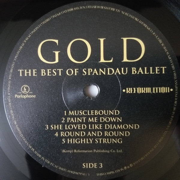 Spandau Ballet Gold LP