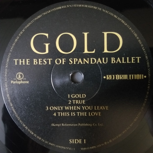 Spandau Ballet Gold LP