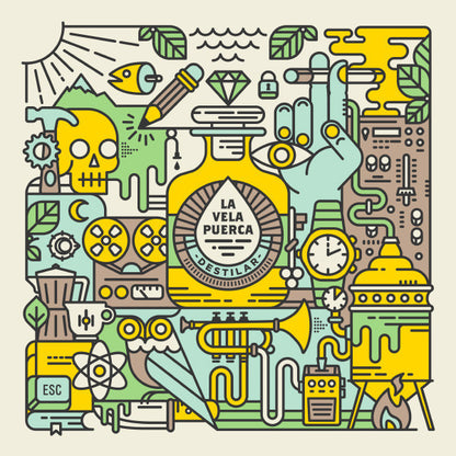 LA VELA PUERKA DESTILAR LP MINT