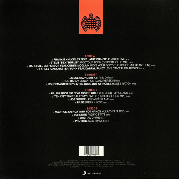 Varios Compilado Origins of HOuse LP Nuevo