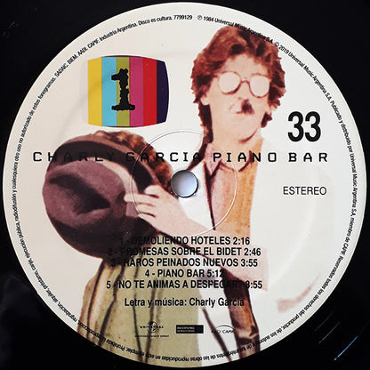 Charly Garcia Piano Bar Vinilo LP Nuevo Sellado