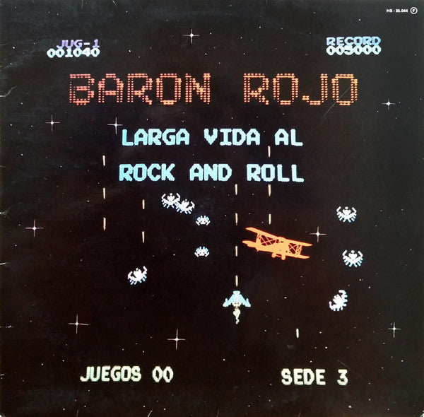 Baron Rojo Larga Vida al Rock N Roll LP Nuevo