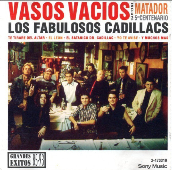 Los Fabulosos Cadillacs Vasos Vacios Greatest Hits Vinyl LP Nuevo