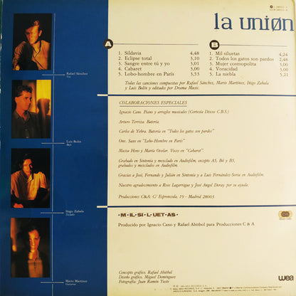 La Union Mil Siluetas LP Nuevo Inc. Lobo Hombre en Paris