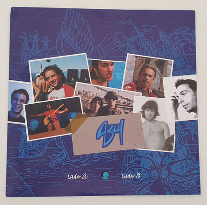 Los Piojos Azul LP Nuevo Cerrado