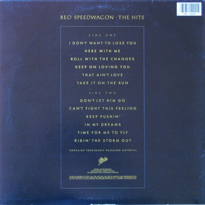 Reo Speedwagon The Hits LP Nuevo