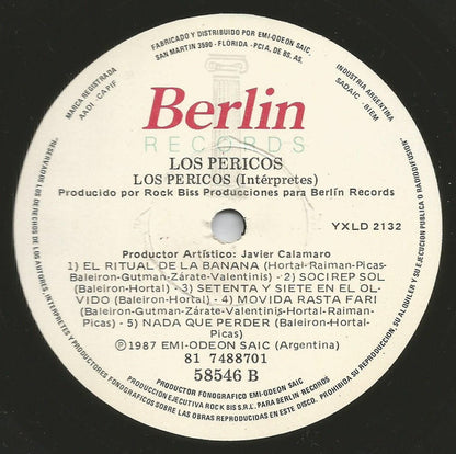 LOS PERICOS LOS PERICOS INC. RITUAL DE LA BANANA LP MINT