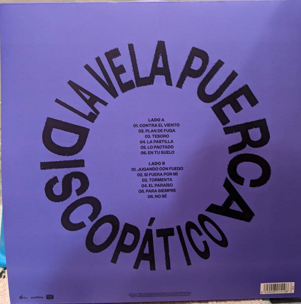 La Vela Puerka Discopatico LP Nuevo