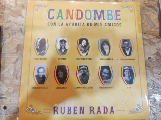 Ruben Rada Candombe con la Ayudita de mis amigos LP Nuevo