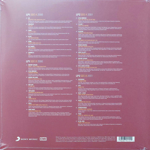 Copia de Compilado Now 00 - 01 LP Nuevo