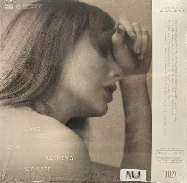 Taylor Swift The Tortured Poets LP Nuevo