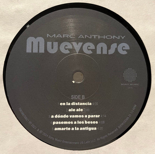 Marc Anthony Muevense LP Nuevo