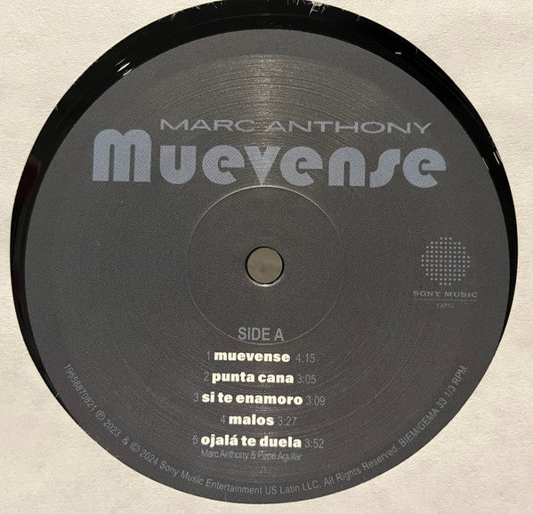 Marc Anthony Muevense LP Nuevo