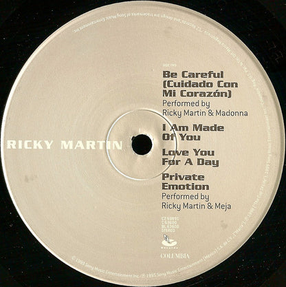 Ricky Martin Ricky Martin Hits LP Nuevo