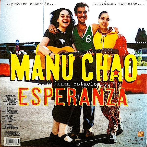 Manu Chao Proxima Estacion Esperanza LP NUEVO