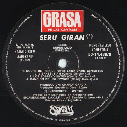 Seru Giran Grasa de las capitales LP Nuevo Cerrado