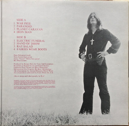 Black Sabbath Paranoid LP Near Mint