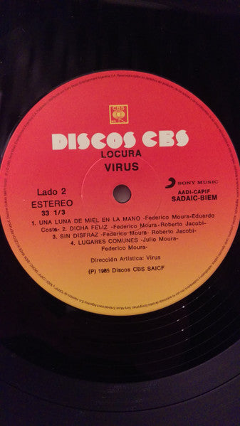 Virus Locura LP Nuevo