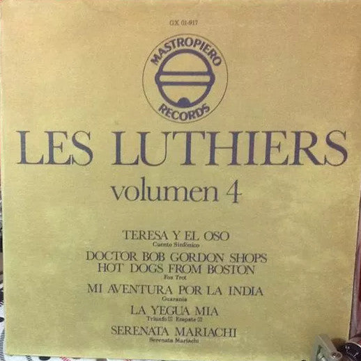 Les Luthiers Volumen 4 LP Nuevo