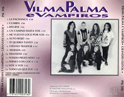 Vilma Palma E Vampiros Grandes Exitos Vinilo LP Nuevo Sellado
