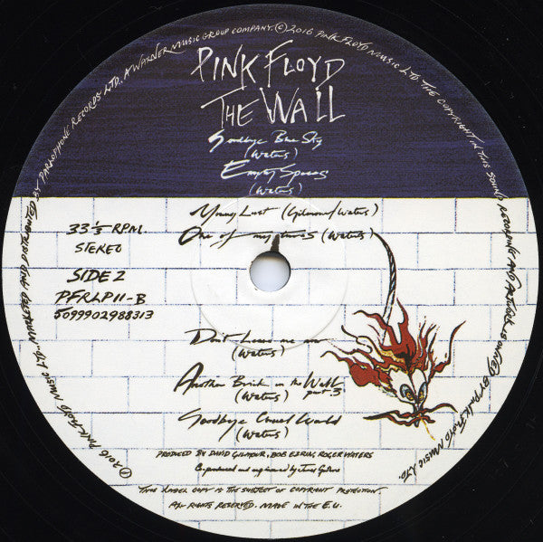 Pink Floyd The Wall LP Nuevo