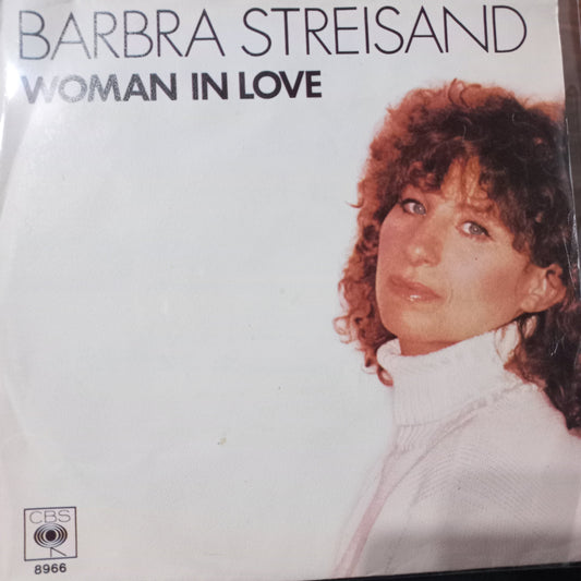 Barbra Straisand Woman in Love Simple 7" 2da. Mano VG+