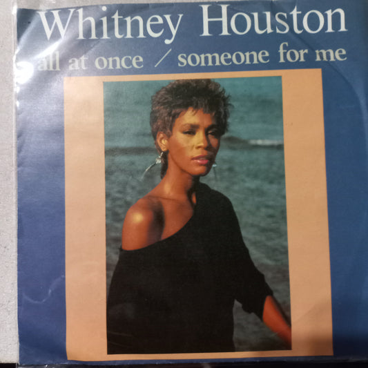 Whitney Houston All At Once Simple 7" De Epoca VG+