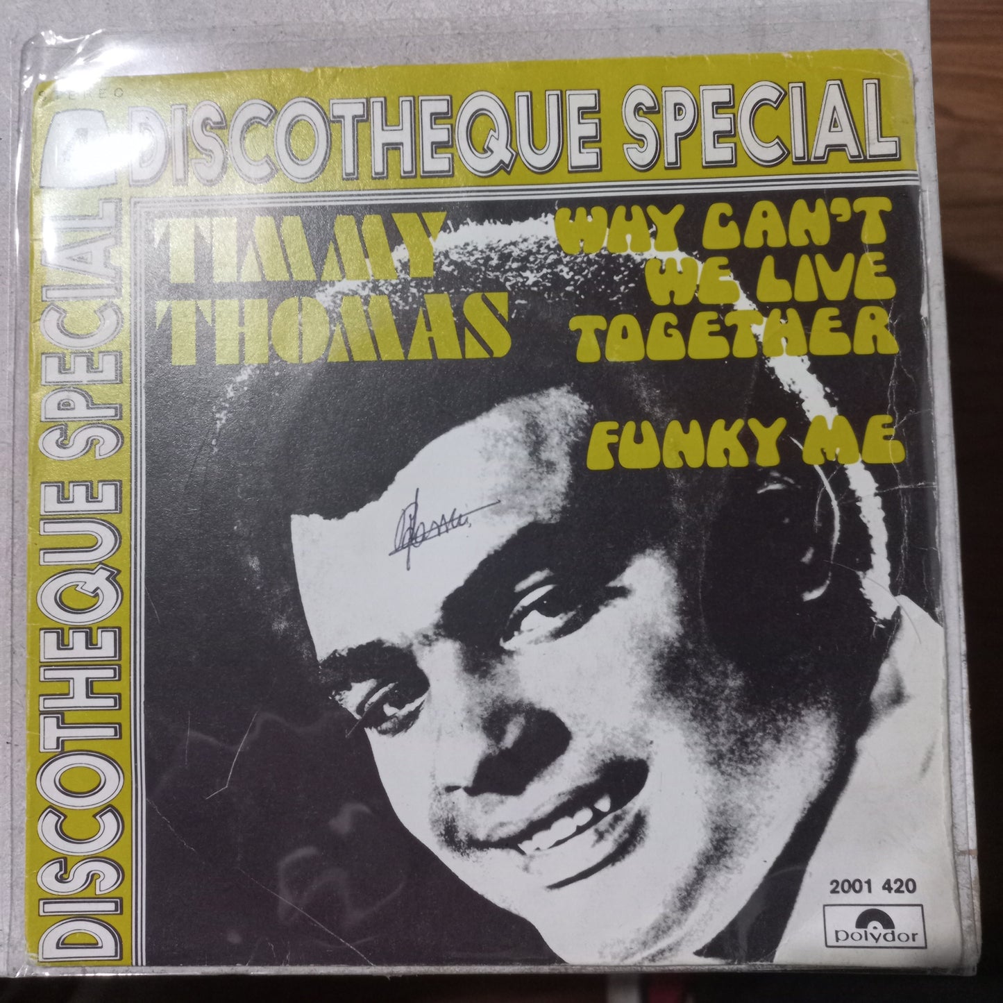 Timmy Thomas Why Cant We Live Together Simple 7" Vg+ De Epoca
