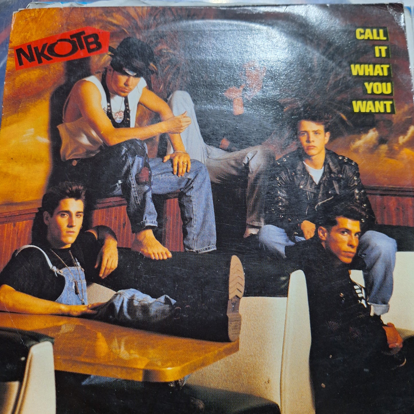 New Kids On the Block Call It What You Want Simple 7" De Epoca VG+