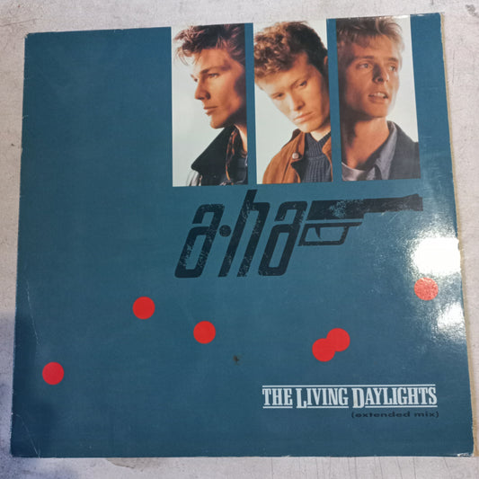 Aha The Living Daylights Maxi VG+