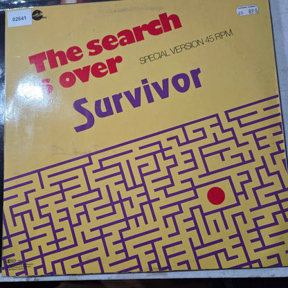 Survivor The Search Is Over Maxi De Epoca VG+