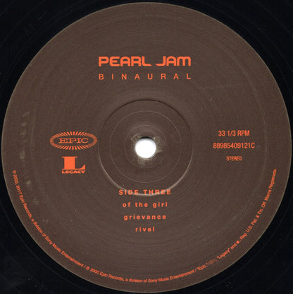 Pearl Jam Binaural LP Nuevo