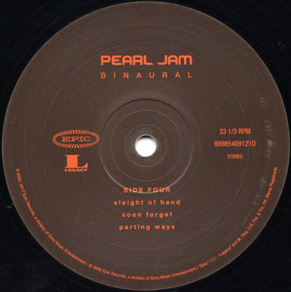 Pearl Jam Binaural LP Nuevo