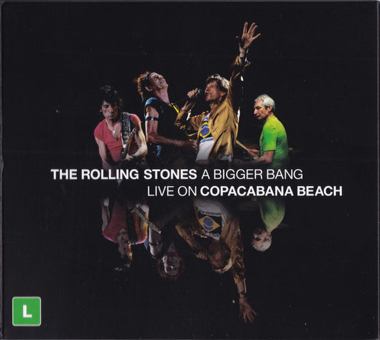 The Rolling Stones – A Bigger Bang - Live On Copacabana Beach LP NUEVO